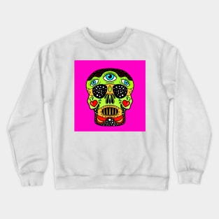 Candy skull 3 Crewneck Sweatshirt